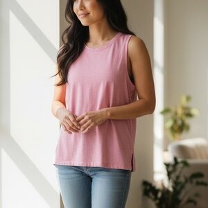 J. Crew Pink Tank Top